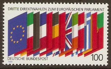 Germany 1989 European Elections Stamp. SG2272.