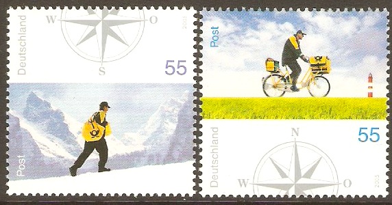 Germany 2005 Postal Service set. SG3344-SG3345.