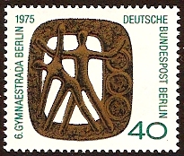 West Berlin 1975 Gymnastics Stamp. SGB477.