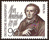 West Berlin 1979 Mendelssohn Commemoration. SGB576.