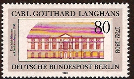 West Berlin 1982 Carl Gotthard Commemoration. SGB646. - Click Image to Close