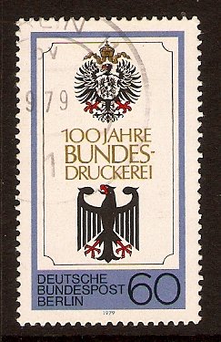 West Berlin 1979 60pf. Multicoloured. SGB573. - Click Image to Close