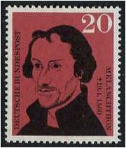 Germany 1960 Melanchthon Stamp. SG1242.