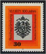 Germany 1971 German Unification Stamp. SG1567. - Click Image to Close