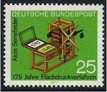 Germany 1972 Offset Lithography Stamp. SG1617.