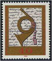 Germany 1972 German Postal Museum Stamp. SG1627.