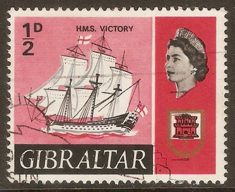 Gibraltar 1967 d Ships Series. SG200.