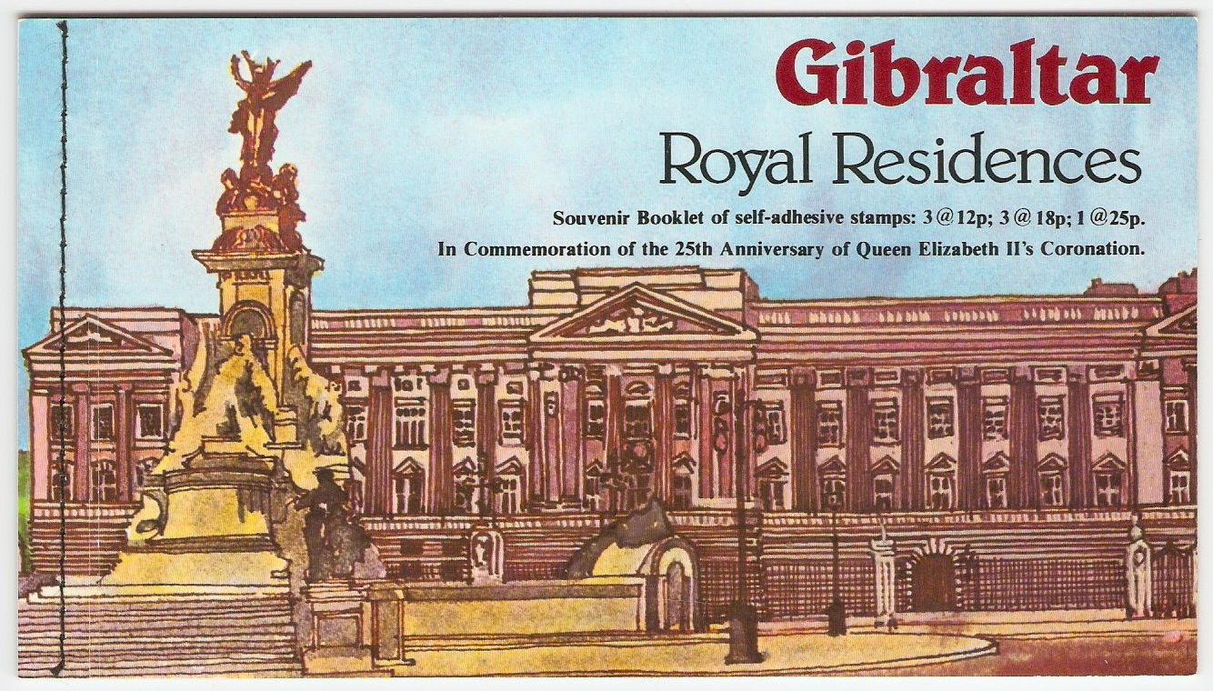 Gibraltar 1978 Coronation Anniversary Souvenir Booklet. - Click Image to Close