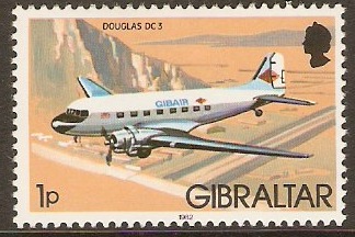 Gibraltar 1982 1p Aircraft Series. SG460.