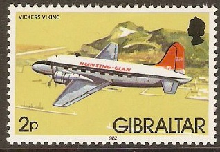 Gibraltar 1982 2p Aircraft Series. SG461.