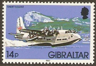 Gibraltar 1982 14p Aircraft Series. SG466.