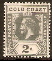 Gold Coast 1913 2d Slate-grey. SG74a.