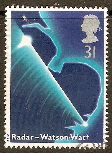 Great Britain 1991 31p Scientific Achievements series. SG1548. - Click Image to Close