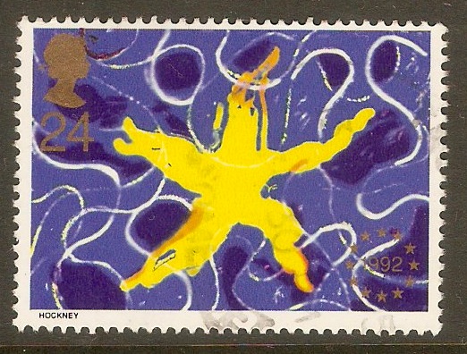 Great Britain 1992 24p European Market stamp. SG1633.