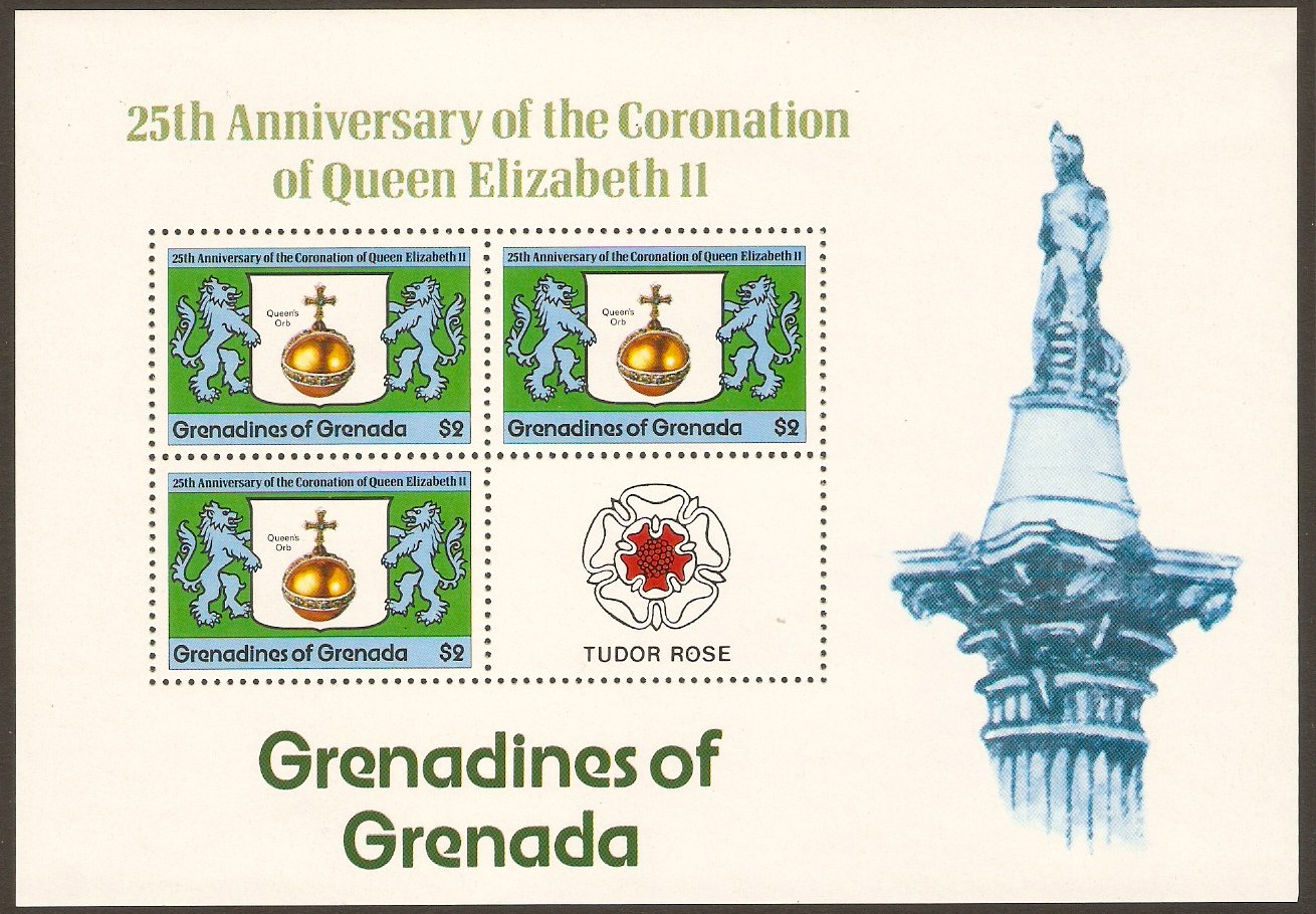 Grenadines of Grenada 1978 $2 Coronation Anniv. Series. SG273.