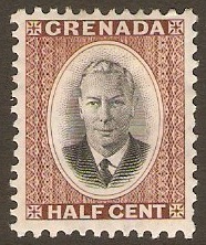 Grenada 1951 c Black and red-brown. SG172.
