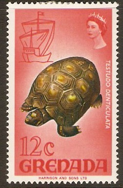 Grenada 1968 12c Tortoise. SG313.