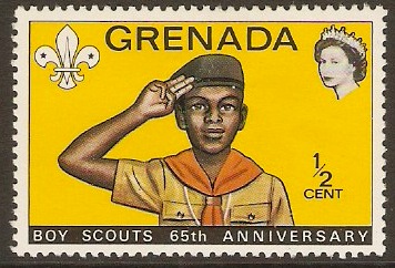 Grenada 1972 c Scouts Anniversary Series. SG532.