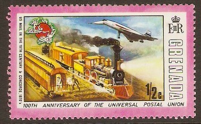 Grenada 1974 c UPU Centenary Series. SG628.