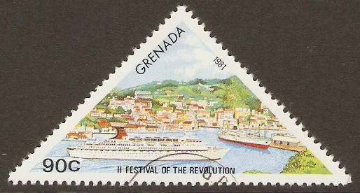 Grenada 1981 90c Revolution Festival Series. SG1117.