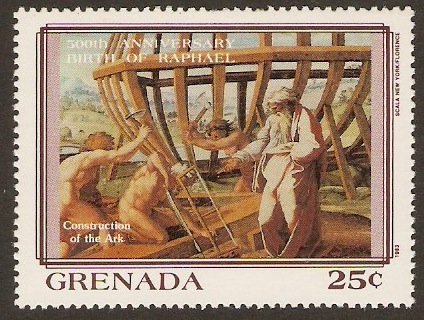 Grenada 1983 25c Raphael Commem. Series. SG1237.