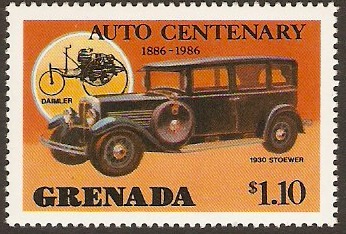 Grenada 1986 $1 Stoewer. SG1561. - Click Image to Close