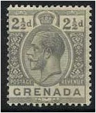 Grenada 1921 2d Grey. SG118.