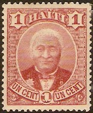 Haiti 1887 1c lake. SG24.