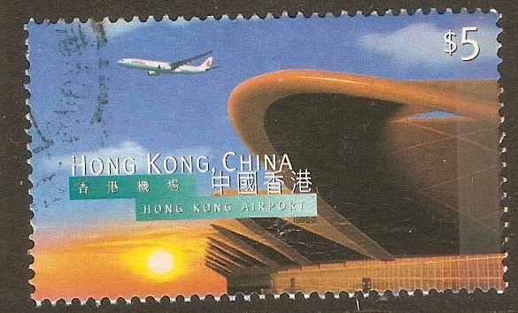 Hong Kong 1998 $5 Airport Inauguration series. SG929.