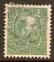 Iceland 1902 5a Green. SG45.