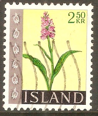 Iceland 1968 2k.50 Wild Flowers series. SG447.