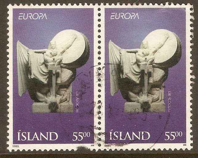 Iceland 1995 55k Europa stamps series. SG843.