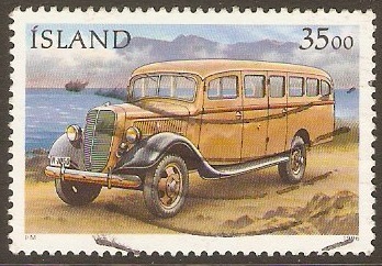 Iceland 1996 35k Buses Series. SG862.