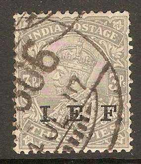 India 1914 3p Grey. SGE1.