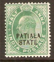 Patiala 1903 a Green. SG37.