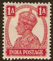 India 1940 1a Carmine. SG268.