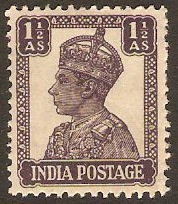 India 1940 1a Dull violet. SG269c.