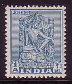 India 1949 1a. Turquoise. SG312.