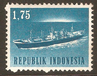Indonesia 1962 1r.75 Transport series. SG999.