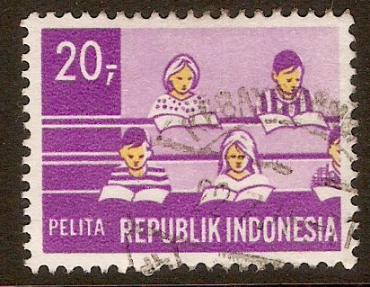 Indonesia 1969 20r Five-year Development Plan series. SG1243.