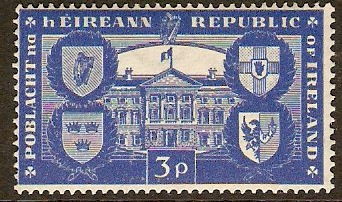 Ireland 1949 3d Recognition of the Republic Stamp. SG147.