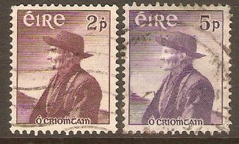 Ireland 1967 Thomas O'Crohan set. SG166-SG167.