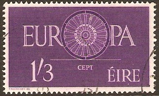 Ireland 1960 Europa Stamp. SG183.