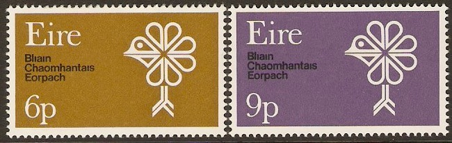 Ireland 1970 Conservation Stamps. SG274-SG275.