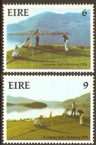 Ireland 1975 Golf Championship Set. SG373-SG374.