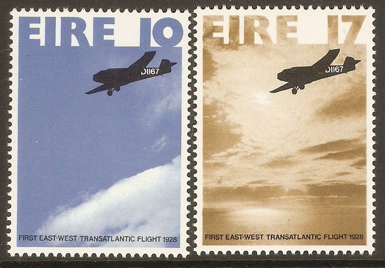 Ireland 1978 Flight Anniversary set. SG419-SG420. - Click Image to Close