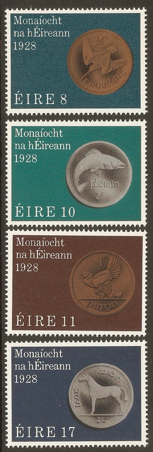 Ireland 1978 Currency Anniversary set. SG429-SG432.