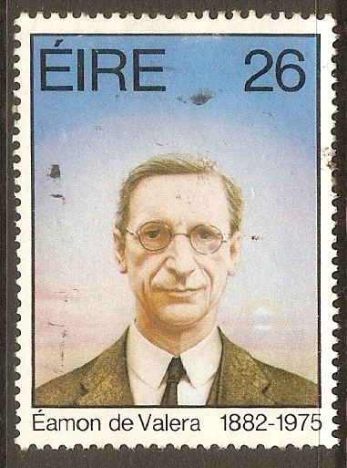 Ireland 1982 26p Eamon de Valera stamp. SG529.