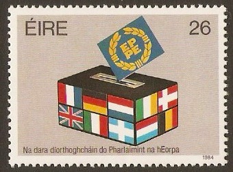 Ireland 1984 26p European Elections Stamp. SG590.