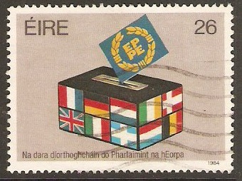 Ireland 1984 26p European Elections. SG590. - Click Image to Close